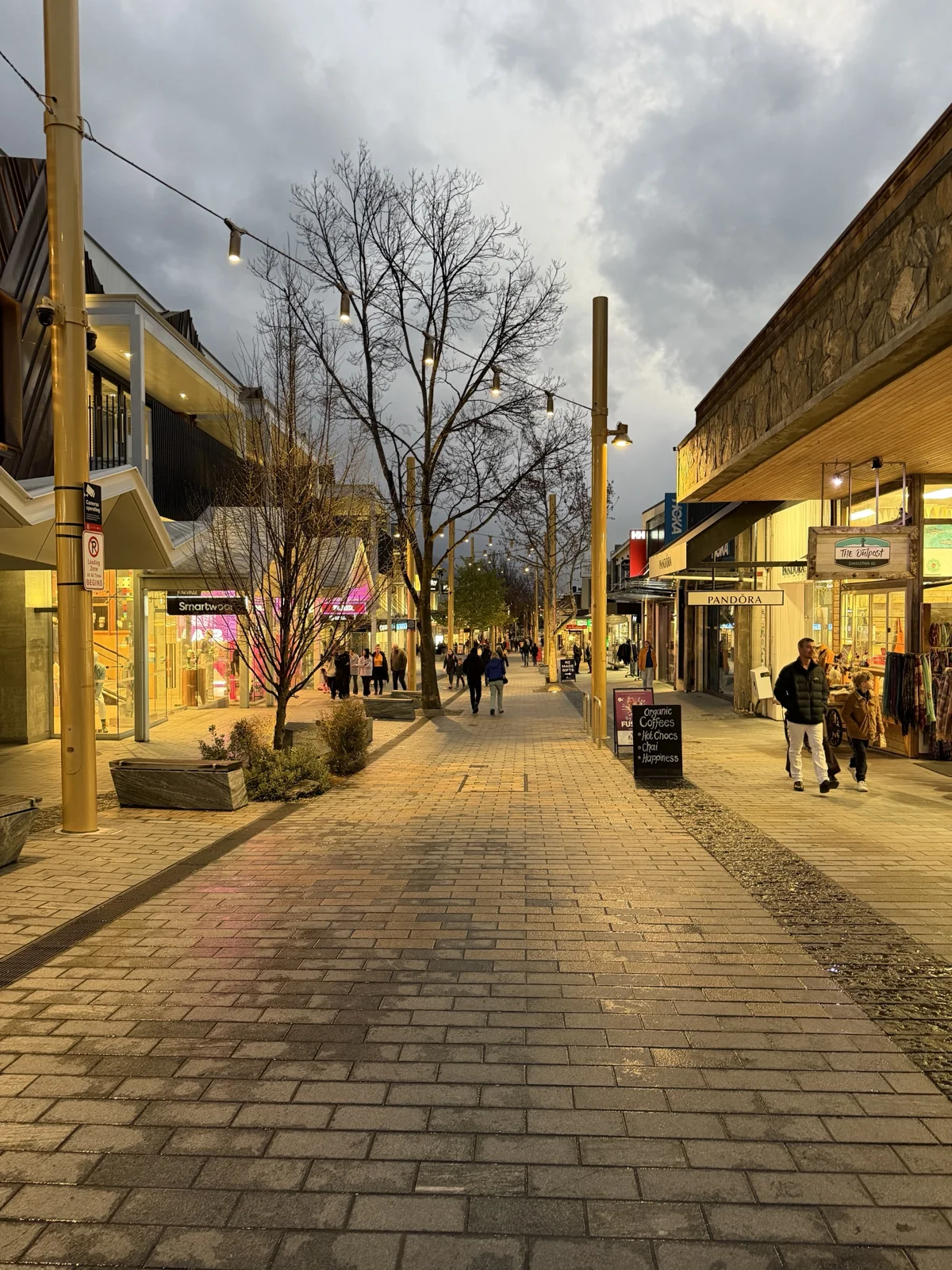 Queenstown after dusk