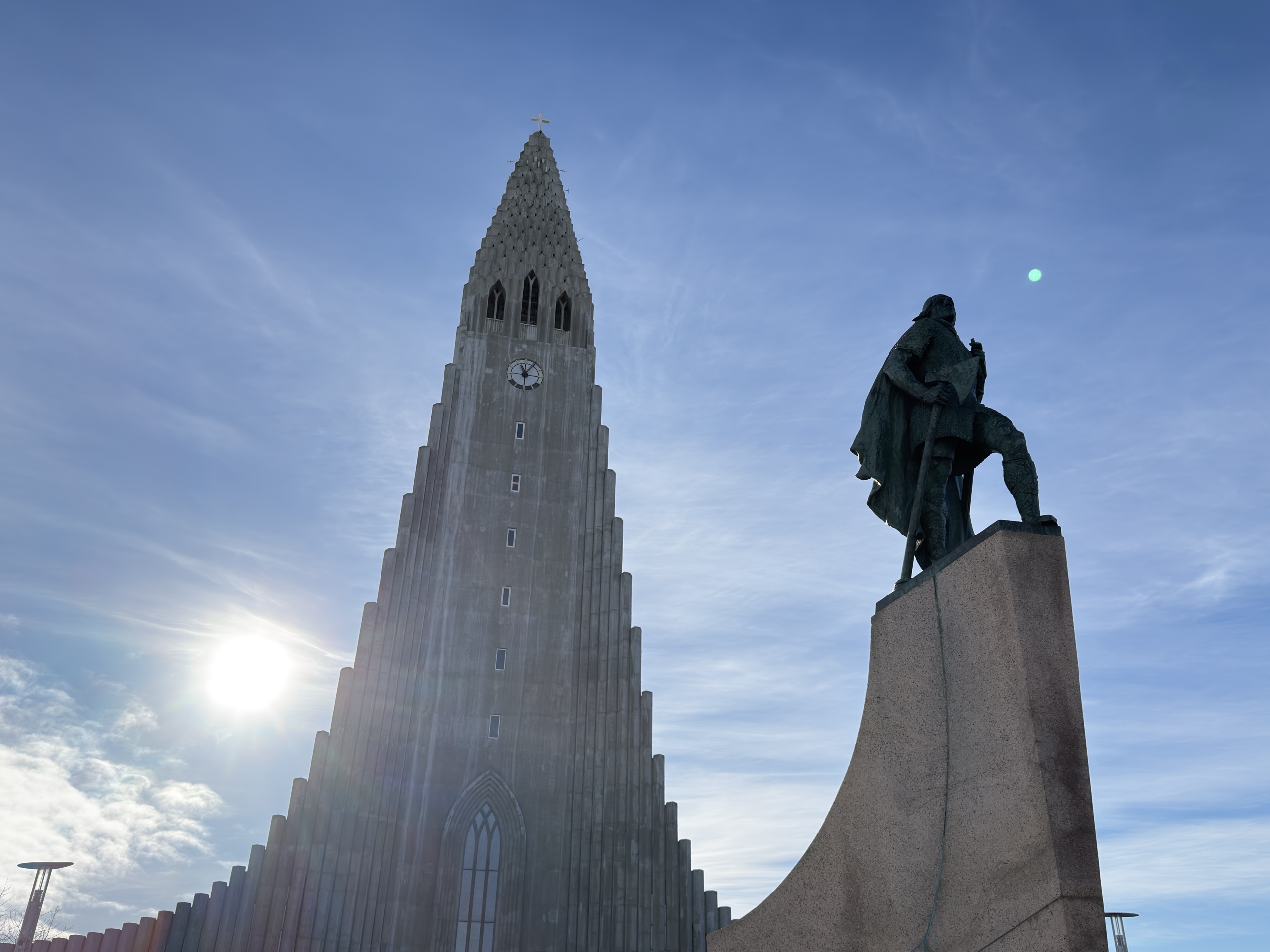Hallgrimskirkja in the morning light · Hallgrímskirkja, Reykjavík