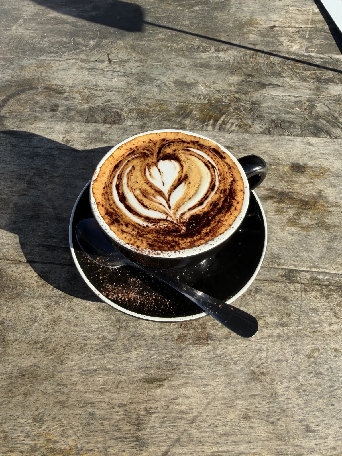 Coffee by the lake