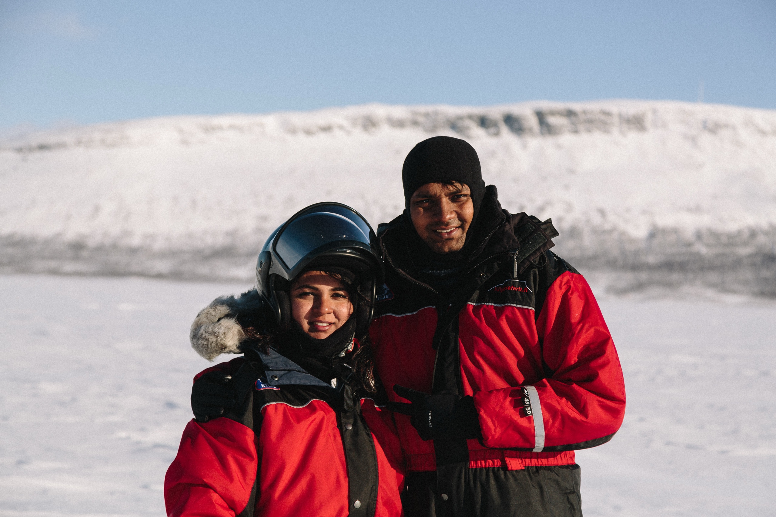Together in winter gear
