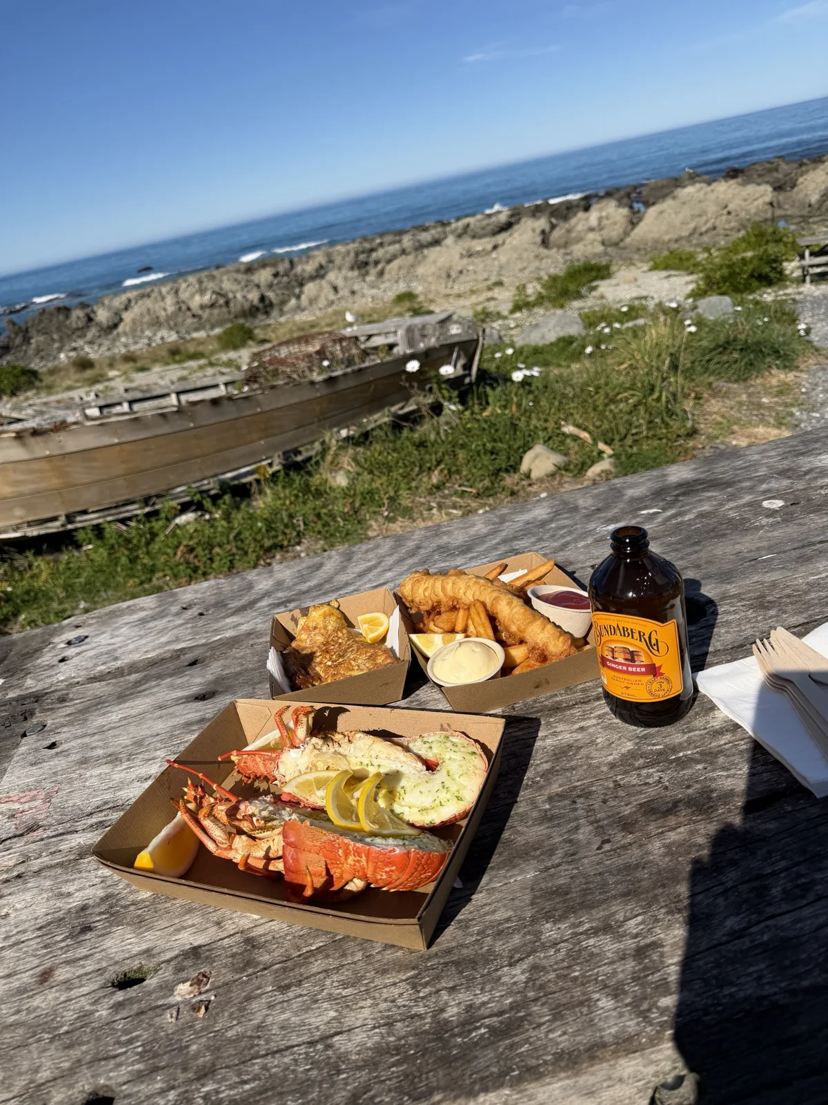 Seafood by the coast